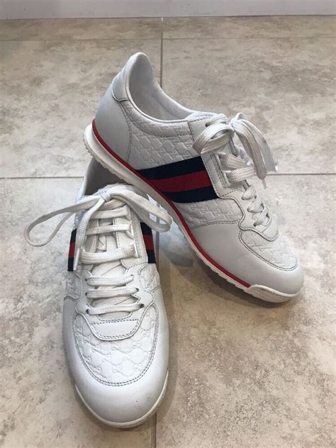 gucci sl73 white|Gucci 'SL73' Sneaker, SIZE 6 1/2 G (7 1/2 US), White, Retail .